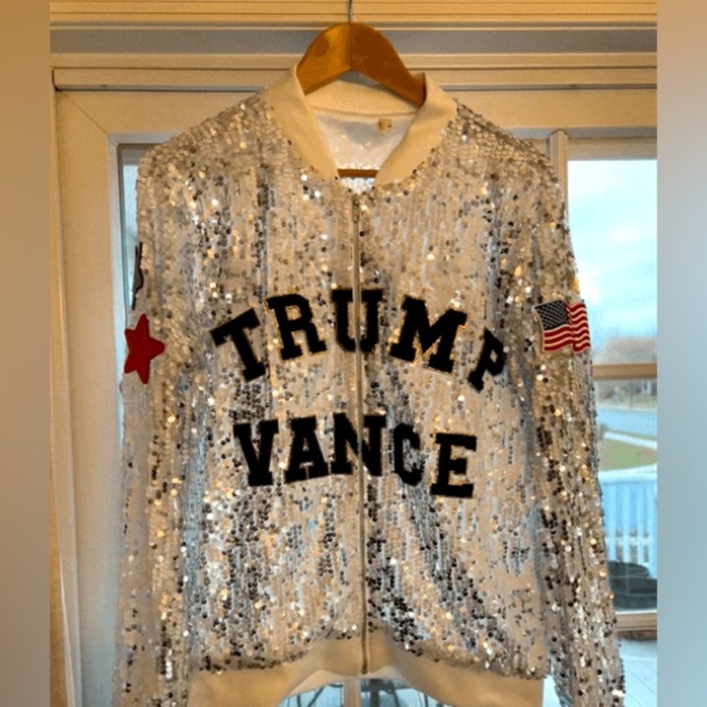 Trump Vance MAGA Sequin Jacket